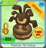 Phantom Tiki Statue