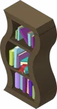 Wavy Bookshelf