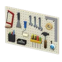 wall-mounted tool board