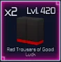 Red Trousers of Good Luck