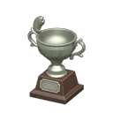silver fish trophy