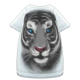 tiger-face tee dress