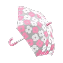 mini-flower-print umbrella
