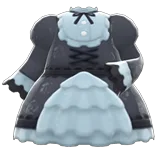 ruffled dress