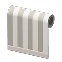 gray-striped wall