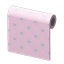 pink heart-pattern wall