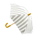 striped umbrella
