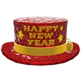 New Year's silk hat