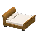 rattan bed