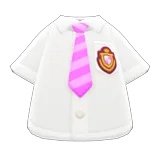 short-sleeved uniform top