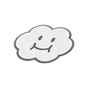 Lakitu's Cloud rug