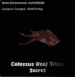 Colossus Reef Titan
