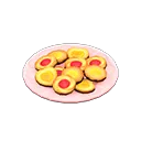 thumbprint jam cookies