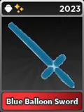 Blue Balloon Sword
