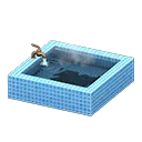 square bathtub