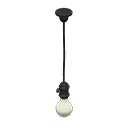 hanging lightbulb