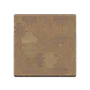 gold iron-parquet flooring