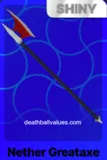 Shiny Nether Greataxe