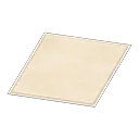 white simple small mat