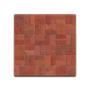 red-brick flooring
