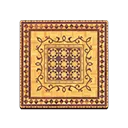 artsy parquet flooring