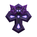Obsidian Crucifix Gemstone