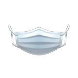 pleated mask