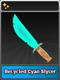 Recycled Cyan Slycer
