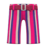 striped bell-bottoms