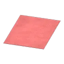 simple medium red mat