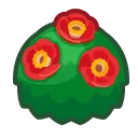 red-camellia bush