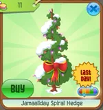 Jamaaliday Spiral Hedge