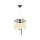 shaded pendant lamp