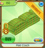 Plaid Couch