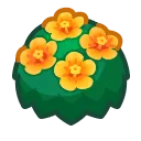 yellow-hibiscus bush