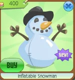 Inflatable Snowman