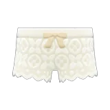 lace shorts