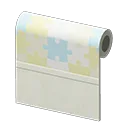 pastel puzzle wall