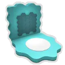 Wavy Cyan Hive Skin