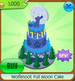 Wolfenoot Full Moon Cake