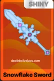 Shiny Snowflade Sword