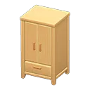 wooden wardrobe
