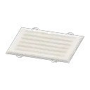 white exercise mat