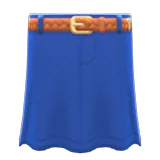 long denim skirt