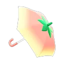 peach umbrella