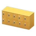 wooden locker