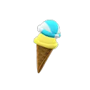 ramune-soda-lemon cone