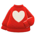 heart sweater