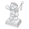 Ancient Emperor Statue