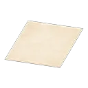 white simple medium mat